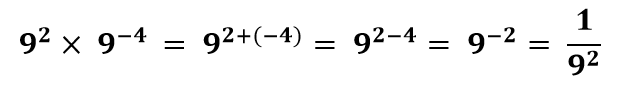 قانون ضرب اعداد با توان صحیح ریاضی نهم